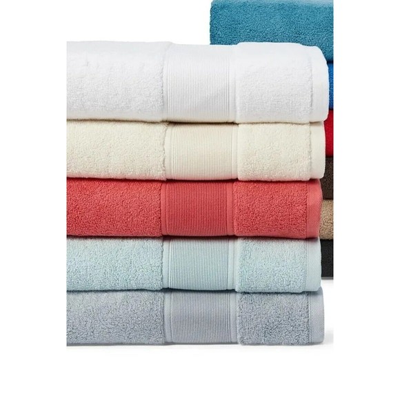 Ralph Lauren Sanders Anti-Microbial Hand Towel White NEW - Picture 2 of 5